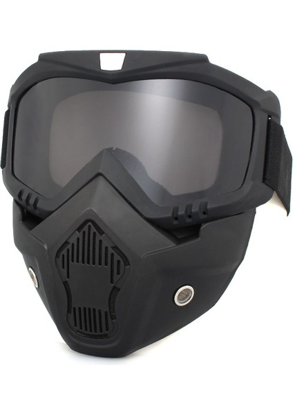 Harley Yüz Maskesi Mdsj Rüzgar Koruyucu Gözlük (Yurt Dışından)
