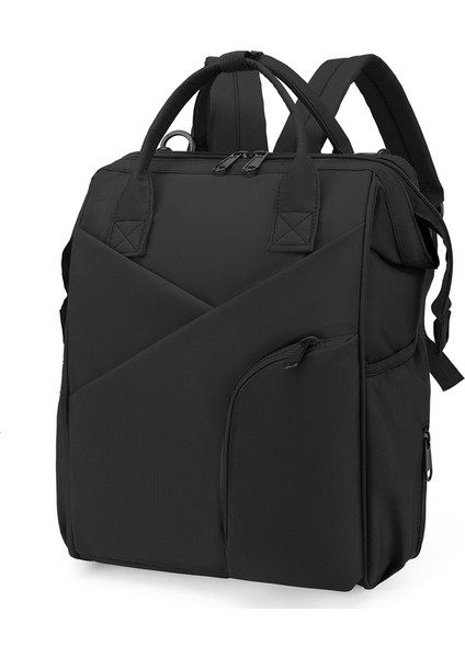 Basit Sırt Çantası Anne ve Bebek Çantası Büyük Kapasiteli Çok Bölmeli Saklama Anne Çantası (Yurt Dışından)