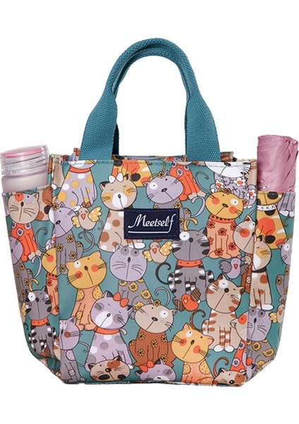 Japon El Taşıma Anne Çantası Fermuarlı Öğle Yemeği Çantası (Yurt Dışından)