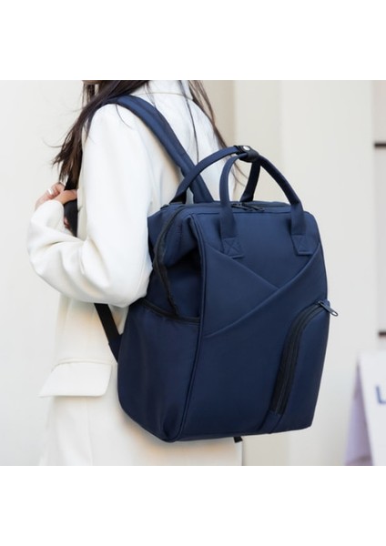 Basit Sırt Çantası Anne ve Bebek Çantası Büyük Kapasiteli Çok Bölmeli Saklama Anne Çantası (Yurt Dışından) fiyatları