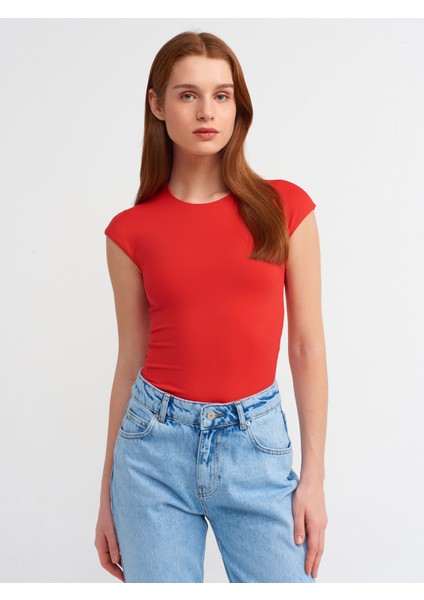 30856 Poliamid T-Shirt-K.kırmızı