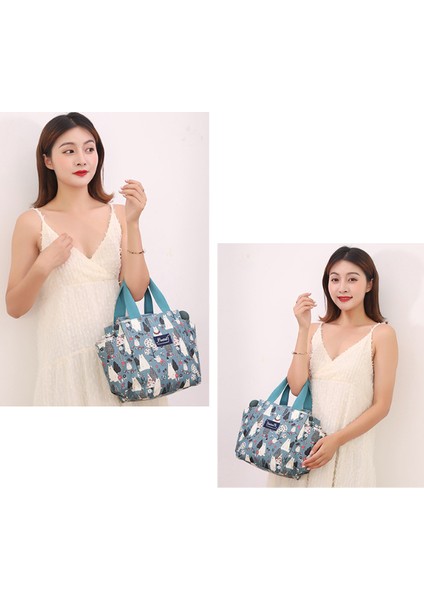 Japon El Taşıma Anne Çantası Fermuarlı Öğle Yemeği Çantası (Yurt Dışından) modelleri