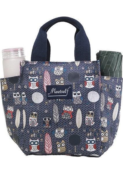 Japon El Taşıma Anne Çantası Fermuarlı Öğle Yemeği Çantası (Yurt Dışından)