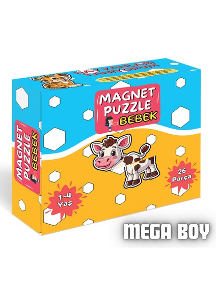 Ilk Magnet Puzzle Baby (26 Parça)