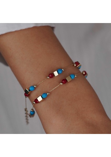 Küp Renkli Bileklik