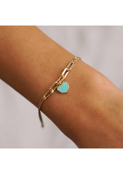 Kalp Charm Bileklik