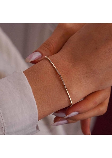 Sade Taşlı Bileklik modelleri