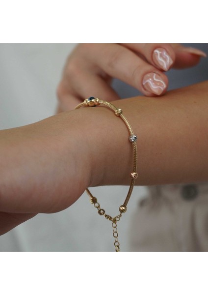 Nazar Boncuklu Dorika Popcorn Bileklik fiyatları