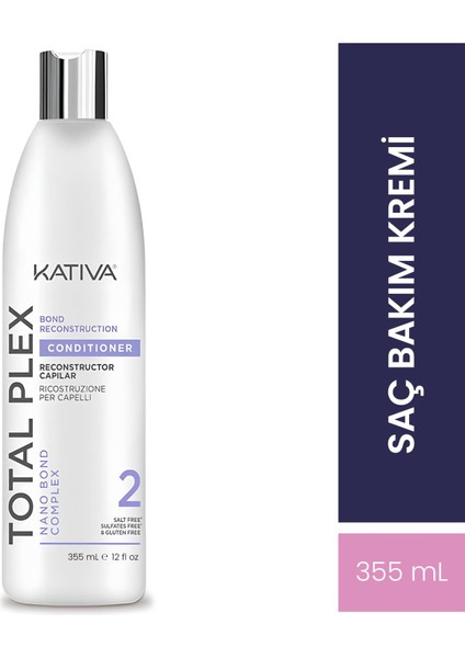 Total Plex Onarıcı Kırılma Karşıtı Saç Kremi 355 mL