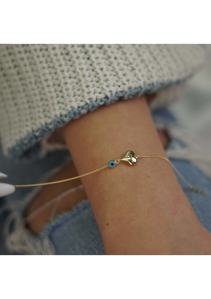 Üç Boyutlu Kalp Bileklik