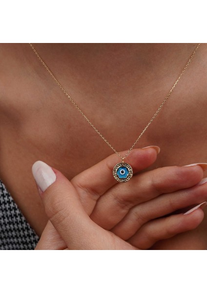 Göz Çiçek Kolye modelleri