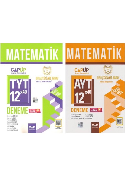 TYT AYT Matematik Deneme Seti 2 Kitap