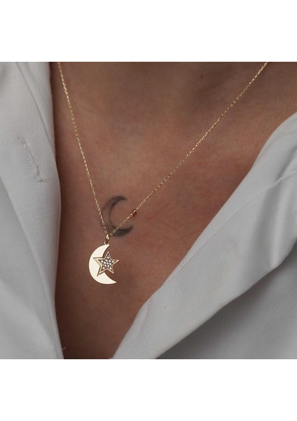 Ay Yıldız Kolye indirimleri