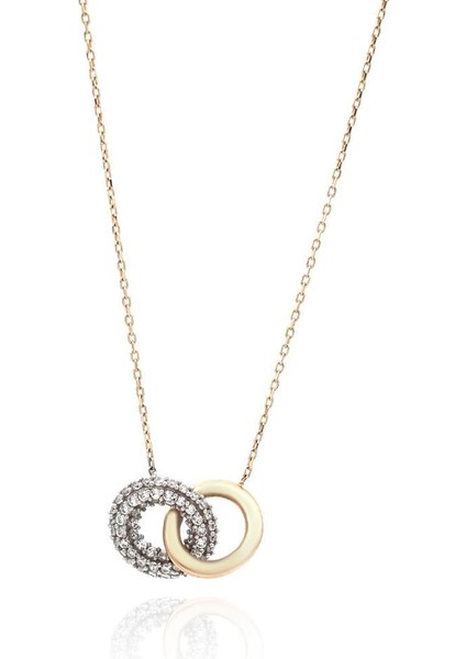 Iç Içe Halka Kolye