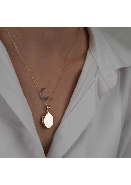 Kapaklı Kolye - Oval fiyatları