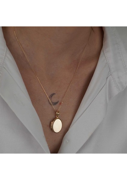 Kapaklı Kolye - Oval modelleri