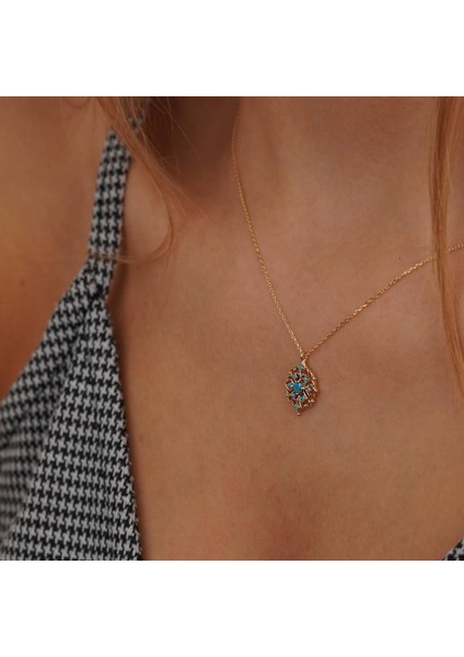 Antik Firuze Kolye modelleri