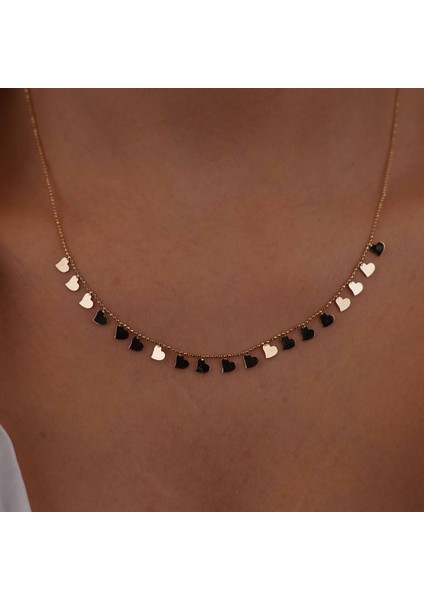 Kalp Sıralı Kolye fiyatları