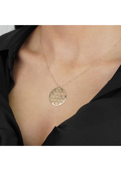 Yaşam Çiçeği Kolye modelleri