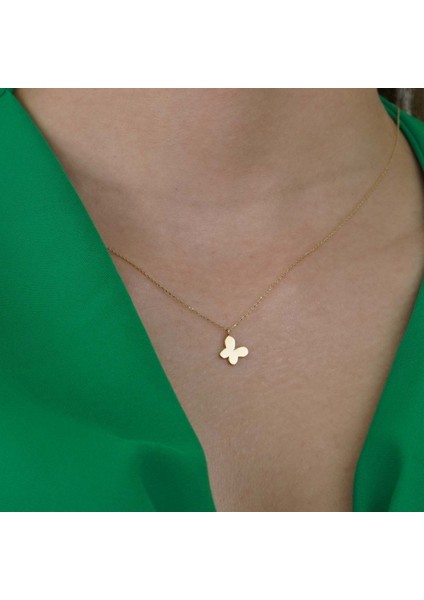 Mini Kelebek Kolye