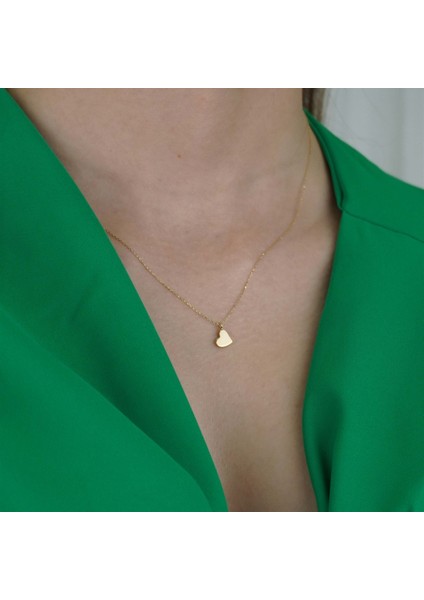 Mini Kalp Kolye modelleri