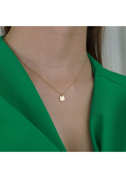 Mini Yonca Kolye modelleri