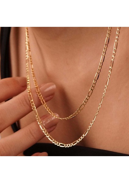 Figaro Sade Zincir - 3 mm