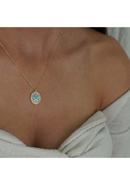 Mineli Yıldız Kolye fırsatları