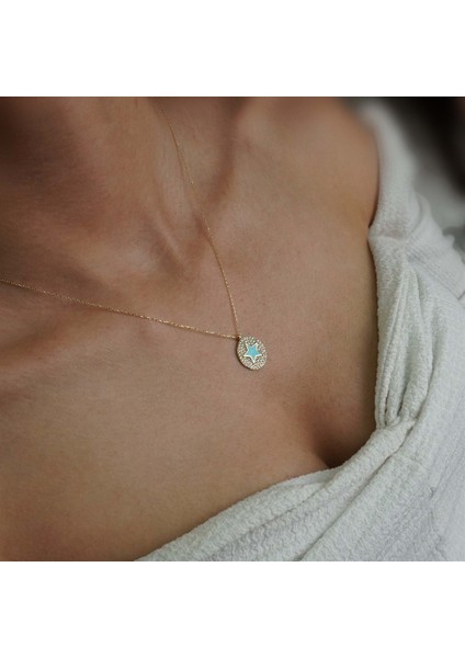 Mineli Yıldız Kolye indirimleri