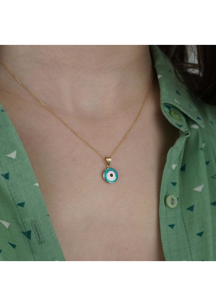 Mineli Nazar Kolye modelleri