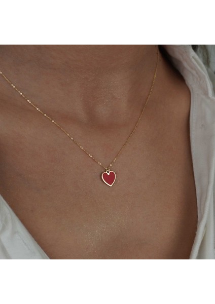 Mineli Kalp Kolye fırsatları