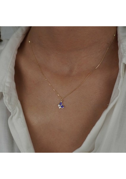 Mineli Kelebek Kolye fırsatları