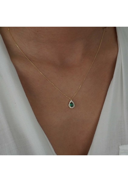 Zümrüt Damla Kolye fiyatları