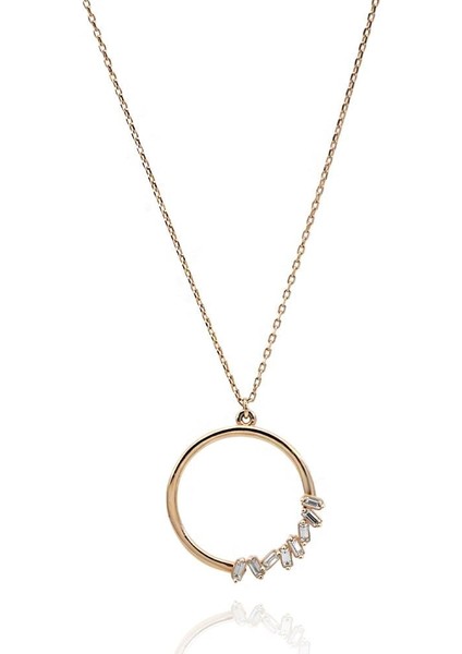 Baget Taş Halka Kolye