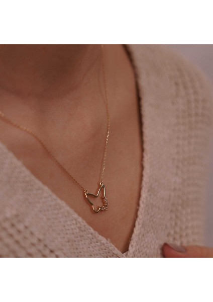 Kelebek Baget Kolye modelleri