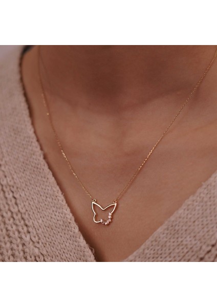 Kelebek Baget Kolye fırsatları