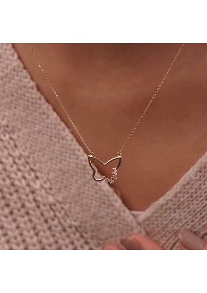 Kelebek Baget Kolye indirimleri