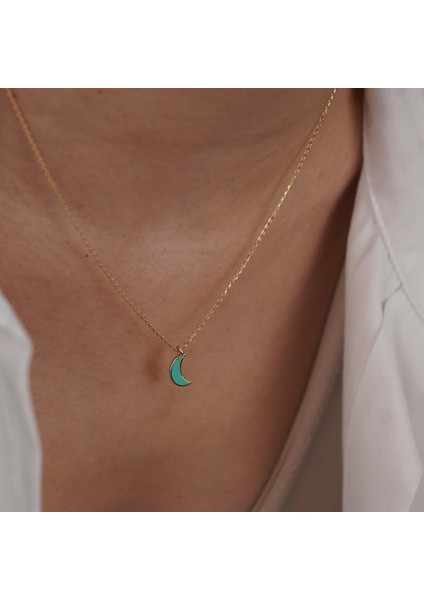 Mineli Hilal Kolye fırsatları