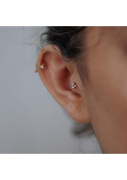 Taşlı Tragus Küpe