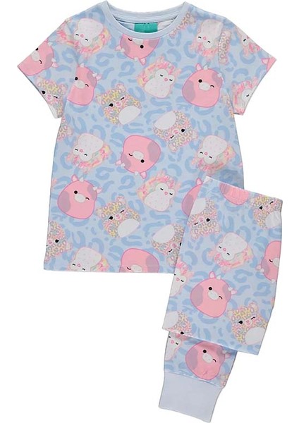 Squishmallows Kız Çocuk Pijama Takımı