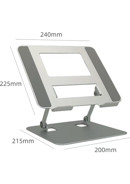 DYT-641 Ergonomik Taşınabilir Macbook Laptop Notebook Standı