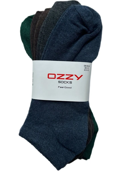 Ozzy Socks 4 Çift Pamuklu Erkek Patik