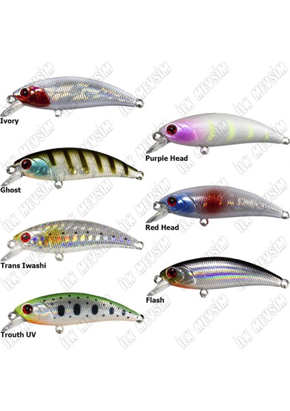 Baby Minnow 5cm 4,5gr Maket Yem