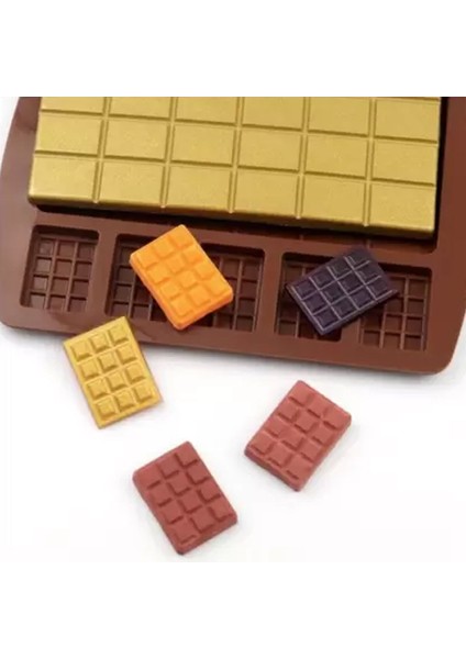 Tablet Silikon Çikolata Kalıbı Mini