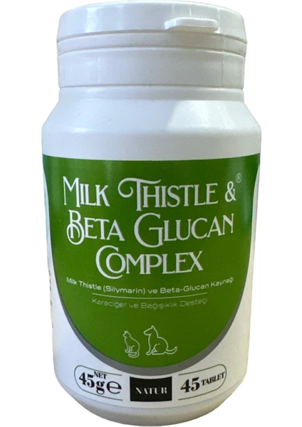 Milk Thistle & Beta-Glucan Complex 45 Tablet