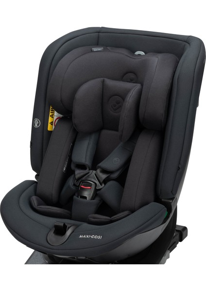 Spinel 360 S i-Size Dönebilen Yatabilen Isofix'li 0-36 kg Oto Koltuğu Authentic Black