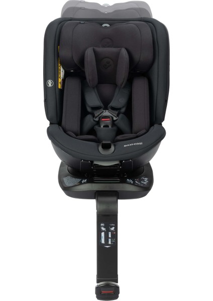 Spinel 360 S i-Size Dönebilen Yatabilen Isofix'li 0-36 kg Oto Koltuğu Authentic Black