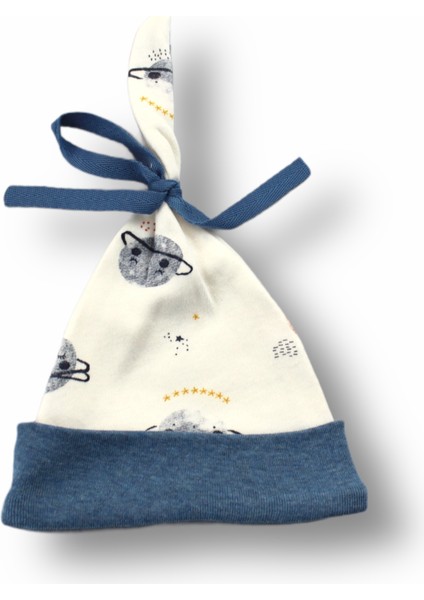 3-6 6-9 9-12 Ay Şirin Kozmonot Nakışlı Şapkalı Uzun Kollu Zıbınlı 3lü Kız-Erkek Bebek Takımı fırsatları