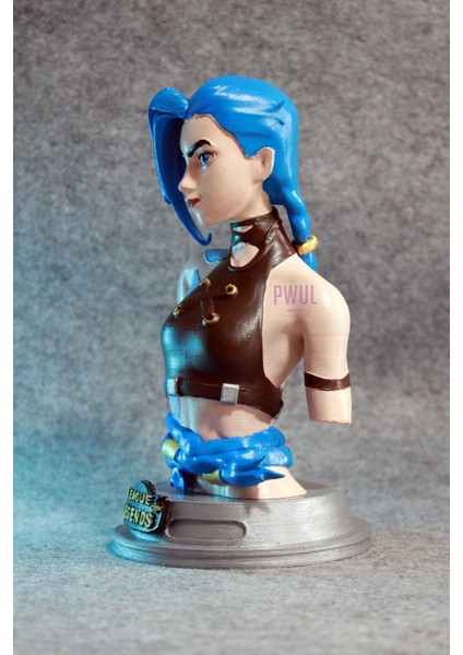 Pwul Works Jinx - Lol ( 20CM Boy ) Büst / Figür