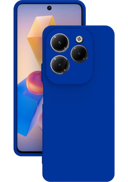 Infinix Hot 40 Pro Kılıf Kamera Korumalı Silikon Rubber Arka Kapak